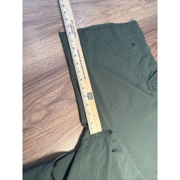 Quicksilver Swim Trunks Board Shorts  Snap Fly Men's  Green Size 40 - Picture 9 of 11